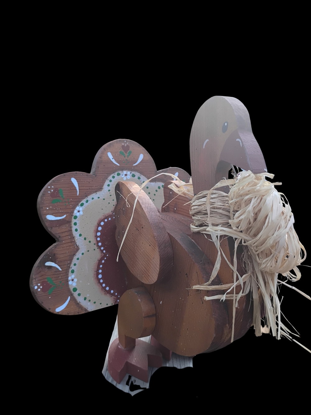 Vintage Grandmacore/Cottagecore Wooden Turkey - Picture 5 of 5